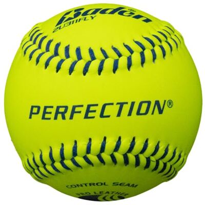 Baden USSSA Fastpitch Pelotas de sóftbol de Cuero con Costuras elevadas, 11 Pulgadas (docena) Baden USSSA Fastpitch Pelotas de sóftbol de Cuero con Costuras elevadas, 11 Pulgadas (docena)