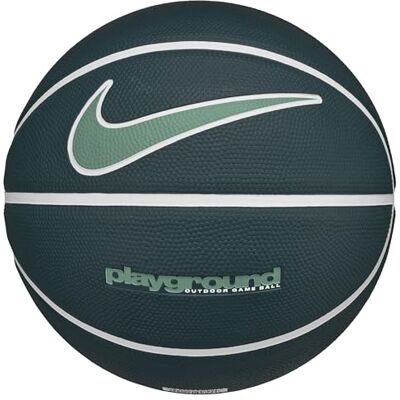 Nike Unisex Everyday Playground 8P Graphic Deflated Balón de Baloncesto Deep Jungle/White/White/Bicoastal 7 Nike Unisex Everyday Playground 8P Graphic Deflated Balón de Baloncesto Deep Jungle/White/White/Bicoastal 7