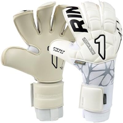Rinat Guante de Portero Santoloco Pro, Blanco, Unisex Adulto Rinat Guante de Portero Santoloco Pro, Blanco, Unisex Adulto