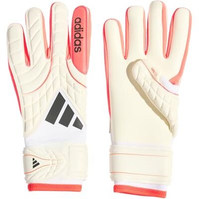 Adidas Unisex Adulto Copa Goalkeeper Glove League, White/Lucid Red/Black, 6 Adidas Unisex Adulto Copa Goalkeeper Glove League, White/Lucid Red/Black, 6