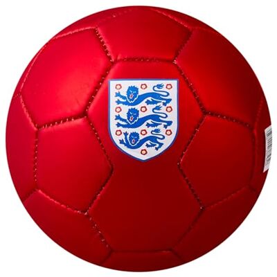 Mitre Mini balón de fútbol oficial de Inglaterra, rojo Mitre Mini balón de fútbol oficial de Inglaterra, rojo