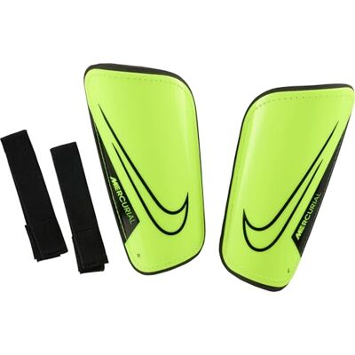 Nike Mercurial Hardshell Espinilleras de fútbol, Color Negro y Negro Nike Mercurial Hardshell Espinilleras de fútbol, Color Negro y Negro