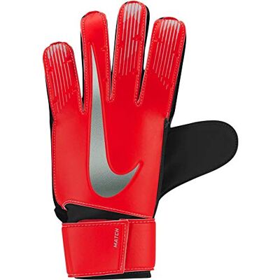 Nike NK GK MATCH-FA18 Soccer Gloves, Unisex Adulto, Bright Crimson/Black, 9 Nike NK GK MATCH-FA18 Soccer Gloves, Unisex Adulto, Bright Crimson/Black, 9