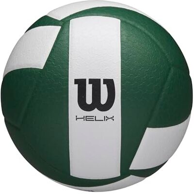 Wilson Balón de Voleibol Helix Game, Diseñado para Alto Rendimiento, Proporciona Agarre Avanzado y Control Optimizado, Fabricado con Microfibra Premium, Color: Verde/Blanco, Tamaño Oficial Wilson Balón de Voleibol Helix Game, Diseñado para Alto Rendimiento, Proporciona Agarre Avanzado y Control Optimizado, Fabricado con Microfibra Premium, Color: Verde/Blanco, Tamaño Oficial