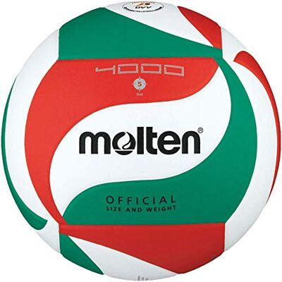 Molten VM4000 Balón de Voleibol White/Green/Red 5 Molten VM4000 Balón de Voleibol White/Green/Red 5