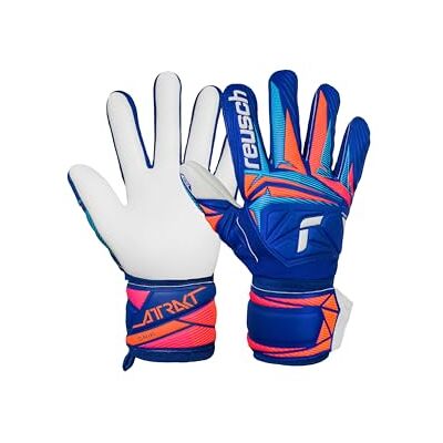 Reusch Guantes de Portero para Hombres Adultos Agarre fiable, Corte ergonómico y diseño Robusto para Entrenamiento y Partidos Attrakt Grip Reusch Guantes de Portero para Hombres Adultos Agarre fiable, Corte ergonómico y diseño Robusto para Entrenamiento y Partidos Attrakt Grip
