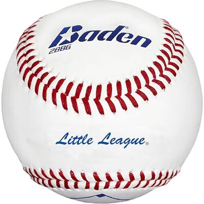Baden Pelotas de béisbol de Cuero con Costuras elevadas Oficiales de Little League 2BBLLG (docena) Baden Pelotas de béisbol de Cuero con Costuras elevadas Oficiales de Little League 2BBLLG (docena)