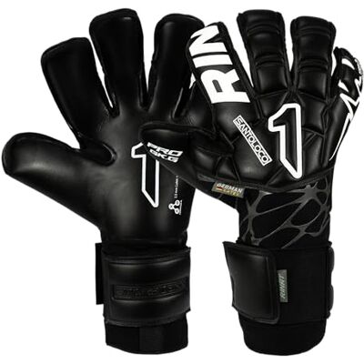 Rinat Guante de Portero Santoloco Pro, Negro, Unisex Adulto Rinat Guante de Portero Santoloco Pro, Negro, Unisex Adulto