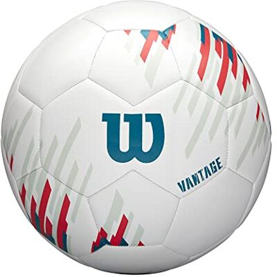Wilson NCAA Vantage Balón de fútbol, tamaño 3, Color Blanco/Verde Azulado Wilson NCAA Vantage Balón de fútbol, tamaño 3, Color Blanco/Verde Azulado
