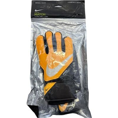 Nike NK Gk Match Fa20 Soccer Gloves, Unisex Adulto, Black/Laser Orange/White, 8 Nike NK Gk Match Fa20 Soccer Gloves, Unisex Adulto, Black/Laser Orange/White, 8