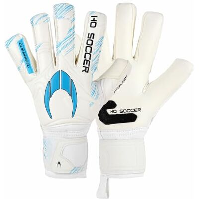 HO Soccer Guerrero One NG Blue Team, Guantes Portero, Unisex niño, Blanco/Azul, 5,5 HO Soccer Guerrero One NG Blue Team, Guantes Portero, Unisex niño, Blanco/Azul, 5,5