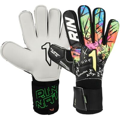 Rinat Guante de Portero Asimetrik Turf, Negro, Unisex Niños Rinat Guante de Portero Asimetrik Turf, Negro, Unisex Niños