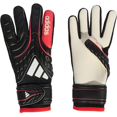 Adidas Unisex Adulto Copa Goalkeeper Glove League Gloves, Black/Lucid Red/White, 9 Adidas Unisex Adulto Copa Goalkeeper Glove League Gloves, Black/Lucid Red/White, 9