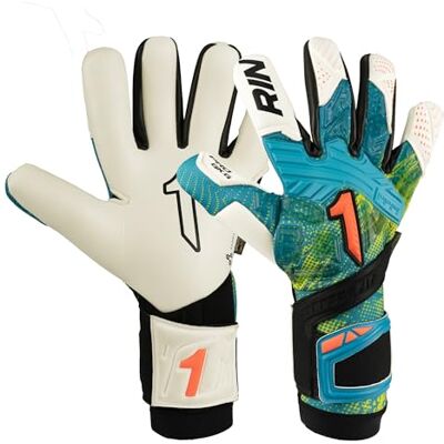 Rinat Guante de Portero Fiera Pro, Verde/Naranja, Unisex Adulto Rinat Guante de Portero Fiera Pro, Verde/Naranja, Unisex Adulto