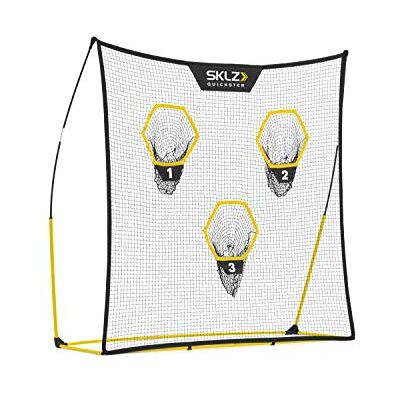 SKLZ Quickster Red de Entrenamiento de fútbol portátil para Mariscal de Campo con precisión de Pase (7 x 7 pies) SKLZ Quickster Red de Entrenamiento de fútbol portátil para Mariscal de Campo con precisión de Pase (7 x 7 pies)