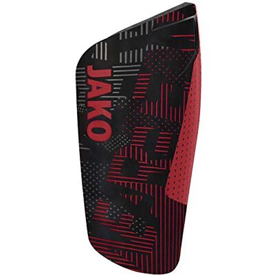 JAKO Espinilleras Competition Light, Rojo/Negro, S JAKO Espinilleras Competition Light, Rojo/Negro, S