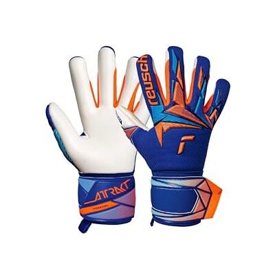 Reusch Guantes de Portero para Niños y Adolescentes Transpirables para Entrenamiento y Partidos Césped Natural y Sintético Tamaños 4 a 8 Attrakt Freegel Advance Junior Reusch Guantes de Portero para Niños y Adolescentes Transpirables para Entrenamiento y Partidos Césped Natural y Sintético Tamaños 4 a 8 Attrakt Freegel Advance Junior