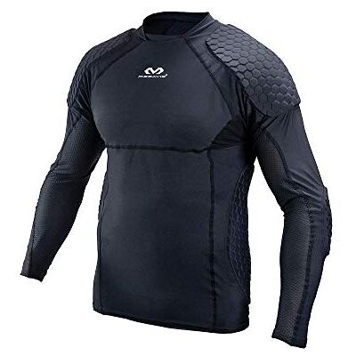 McDavid Futbol Hex Extreme Camiseta, Unisex Adulto, Negro, XXL McDavid Futbol Hex Extreme Camiseta, Unisex Adulto, Negro, XXL