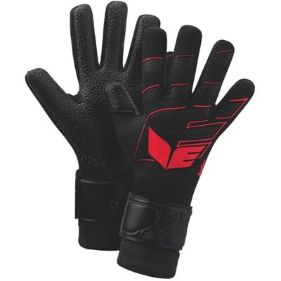 erima Aeroclaw Star Guante de Portero () Unisex Adulto, Negro/Rojo, 8 erima Aeroclaw Star Guante de Portero () Unisex Adulto, Negro/Rojo, 8