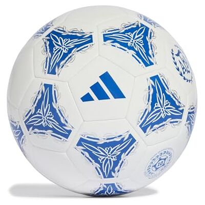 Adidas Unisex Adulto Argentina Argentum Gambeta Club Recreation Ball, Glory Blue/Silver Met./White/Black, 4 Adidas Unisex Adulto Argentina Argentum Gambeta Club Recreation Ball, Glory Blue/Silver Met./White/Black, 4