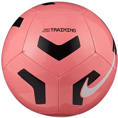 Nike NK PTCH Train SP21 Recreational Soccer Ball Unisex-Adult Sunset Pulse/Black/(White) 4 Nike NK PTCH Train SP21 Recreational Soccer Ball Unisex-Adult Sunset Pulse/Black/(White) 4