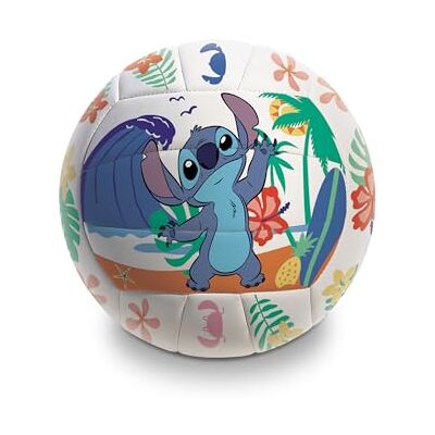 Mondo Toys – Balón de Volley Cosido Stitch – Producto Oficial – Desinflado – Talla 5 – 270 g – Mondo Toys – Balón de Volley Cosido Stitch – Producto Oficial – Desinflado – Talla 5 – 270 g –