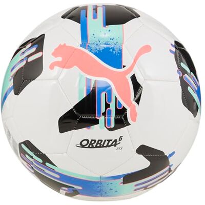 PUMA Orbita 6 MS Trainingsball weissrosablau 3 PUMA Orbita 6 MS Trainingsball weissrosablau 3