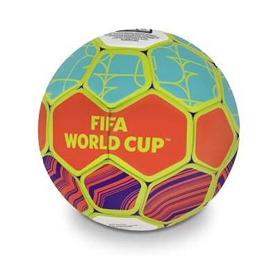 Mondo Toys Balón de fútbol Cosido Copa Mundial de la FIFA 2026 Nueva York tamaño 5-400 gr Mondo Toys Balón de fútbol Cosido Copa Mundial de la FIFA 2026 Nueva York tamaño 5-400 gr