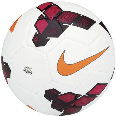 Nike Strike Balón Unisex, Color Blanco/Rojo/Naranja, Talla 4 Nike Strike Balón Unisex, Color Blanco/Rojo/Naranja, Talla 4