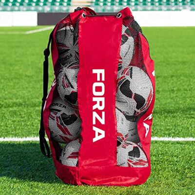 FORZA Bolsa para Balones Premier Saco de Malla para Pelotas con Cierre de Cordel – Ideal para Fútbol, Voleibol, Baloncesto Y Balonmano 12 Bolas FORZA Bolsa para Balones Premier Saco de Malla para Pelotas con Cierre de Cordel – Ideal para Fútbol, Voleibol, Baloncesto Y Balonmano 12 Bolas