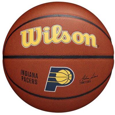 Wilson Balón NBA Team Alliance, con Superficie de Sensación Pura y Tecnología de Doble Profundidad, con Estabilidad de Aire Mejorada, Color: Marrón, Talla: 7 Wilson Balón NBA Team Alliance, con Superficie de Sensación Pura y Tecnología de Doble Profundidad, con Estabilidad de Aire Mejorada, Color: Marrón, Talla: 7