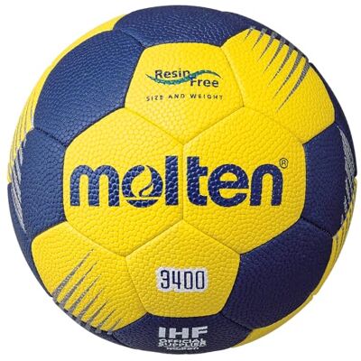 Molten HF3400 Balón de Balonmano Yellow/Blue 0 Molten HF3400 Balón de Balonmano Yellow/Blue 0