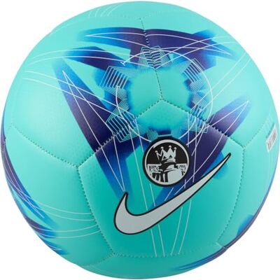 Nike Balón Redondo Unisex Pl Nk Pitch Fa23, Verde Aurora, Azul/Blanco, , 3 Nike Balón Redondo Unisex Pl Nk Pitch Fa23, Verde Aurora, Azul/Blanco, , 3