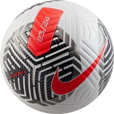 Nike NK Academy FA23 Recreational Soccer Ball Unisex Adult Blanco/Negro/CARMESÍ Brillante Tamaño 5 Nike NK Academy FA23 Recreational Soccer Ball Unisex Adult Blanco/Negro/CARMESÍ Brillante Tamaño 5