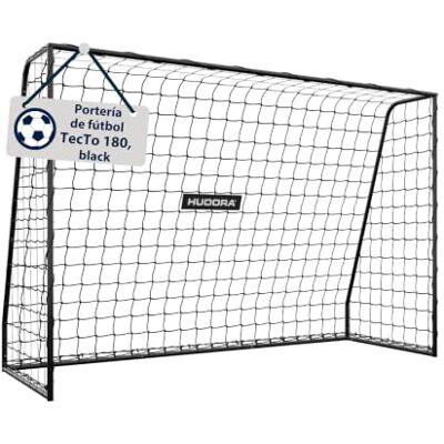 Hudora Portería de fútbol TecTo – Portería Outdoor con rápido Sistema Montaje de Clic – con fijación Adicional de Red – anticorrosión – Montaje rápido, Ideal para Entrenamiento, Juegos y Ocio Hudora Portería de fútbol TecTo – Portería Outdoor con rápido Sistema Montaje de Clic – con fijación Adicional de Red – anticorrosión – Montaje rápido, Ideal para Entrenamiento, Juegos y Ocio