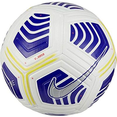 Nike Nk Strk-Fa20 Balón de fútbol Unisex para Adultos, Color Blanco, Violeta/Violeta/metálico, Talla S, 4 Nike Nk Strk-Fa20 Balón de fútbol Unisex para Adultos, Color Blanco, Violeta/Violeta/metálico, Talla S, 4