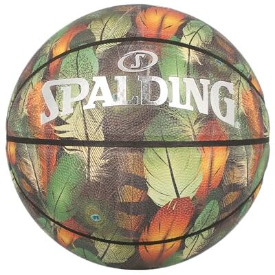 Spalding Baloncesto Talla 7 Bola certificada Compuesto Exterior Antideslizante Buen Agarre Peso y tamaño Oficiales Spalding Baloncesto Talla 7 Bola certificada Compuesto Exterior Antideslizante Buen Agarre Peso y tamaño Oficiales