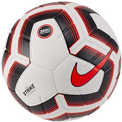 Nike Strike Team Round Ball, Hombre, White/Black/Bright Crimson, 5 Nike Strike Team Round Ball, Hombre, White/Black/Bright Crimson, 5