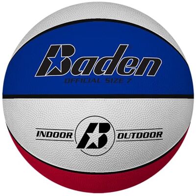 Baden Balón básico de Baloncesto de Goma clásico para Entrenamiento, Escuela y Tiempo Libre Balón de Baloncesto Duradero para niños y Adultos para Principiantes y avanzados, 7 Baden Balón básico de Baloncesto de Goma clásico para Entrenamiento, Escuela y Tiempo Libre Balón de Baloncesto Duradero para niños y Adultos para Principiantes y avanzados, 7