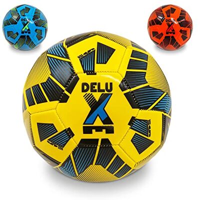 Mondo Toys Balón de fútbol Cosido DELUXE Producto Oficial Talla 5 300 g 3 Colores Surtidos Mondo Toys Balón de fútbol Cosido DELUXE Producto Oficial Talla 5 300 g 3 Colores Surtidos