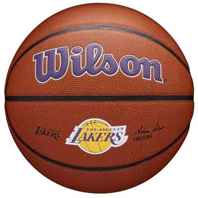 Wilson Balón NBA Team Alliance, con Superficie de Sensación Pura y Tecnología de Doble Profundidad, con Estabilidad de Aire Mejorada, Color: Marrón, Talla: 7 Wilson Balón NBA Team Alliance, con Superficie de Sensación Pura y Tecnología de Doble Profundidad, con Estabilidad de Aire Mejorada, Color: Marrón, Talla: 7