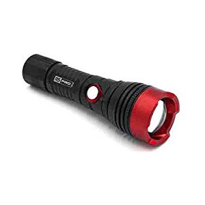 RS PRO F2 Linterna LED Negro Rojo 600LM 63mm RS PRO F2 Linterna LED Negro Rojo 600LM 63mm