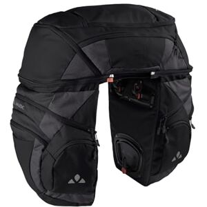 VAUDE Karakorum Pro 68L Alforja para Bicicleta (100% Impermeable, fijación Sencilla), Color Negro VAUDE Karakorum Pro 68L Alforja para Bicicleta (100% Impermeable, fijación Sencilla), Color Negro