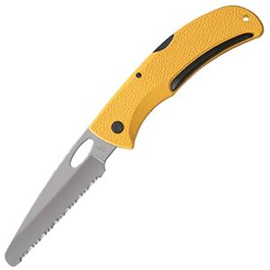 Gerber Cuchillo serrado de rescate, E-Z Out Rescue, Con clip para cinturón y cierre trasero, Longitud de la hoja: 8,9 cm, Amarillo, 06971 Gerber Cuchillo serrado de rescate, E-Z Out Rescue, Con clip para cinturón y cierre trasero, Longitud de la hoja: 8,9 cm, Amarillo, 06971