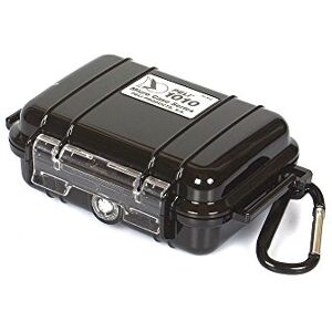 PELI 1010 Micro Case, Protección estanca para pequeñas pertencias en actividades al aire libre como kayak, escalada, playa o windsurf, IP67 estanca, 0,3L de capacidad, fabricada en EE.UU., color negro PELI 1010 Micro Case, Protección estanca para pequeñas pertencias en actividades al aire libre como kayak, escalada, playa o windsurf, IP67 estanca, 0,3L de capacidad, fabricada en EE.UU., color negro