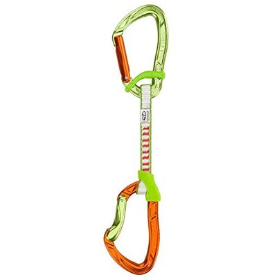 Climbing Technology Nimble fixbar, Conjunto de Cinta Dyneema Unisex – Adulto, Verde/Naranja, 17 cm Climbing Technology Nimble fixbar, Conjunto de Cinta Dyneema Unisex – Adulto, Verde/Naranja, 17 cm