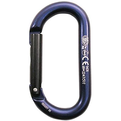 Kong Oval Aluosquetón Aluminio Recto-anodizado Mosquetón, Unisex Adulto Kong Oval Aluosquetón Aluminio Recto-anodizado Mosquetón, Unisex Adulto