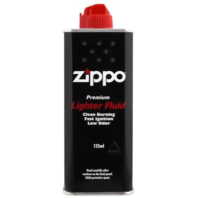 Zippo Gasolina para Mechero 125ml – Combustible Premium – Ideal para encendedores Resistentes al Viento – Limpio y Duradero Zippo Gasolina para Mechero 125ml – Combustible Premium – Ideal para encendedores Resistentes al Viento – Limpio y Duradero