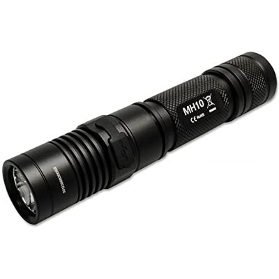 Nitecore Mh10 V2 Linterna, Unisex Adulto, Negro, 14,7 cm Nitecore Mh10 V2 Linterna, Unisex Adulto, Negro, 14,7 cm