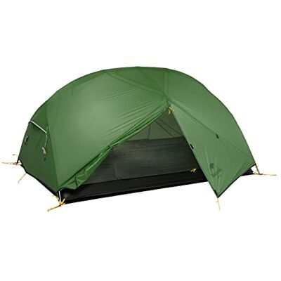 Naturehike Mongar Tienda de Campaña Ligera 2 Hombres para 3 Estaciones, Autoportante, Portátil, para Aire Libre, Ciclismo, Camping, Montañismo, Verde Naturehike Mongar Tienda de Campaña Ligera 2 Hombres para 3 Estaciones, Autoportante, Portátil, para Aire Libre, Ciclismo, Camping, Montañismo, Verde